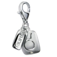 Талисман из серебра с бриллиантом Hot diamonds dt067 2009 г инфо 11953r.