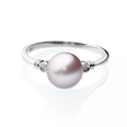 Кольцо "Признание" с лавандовой жемчужиной Nasonpearl EAR0706L авторские изделия ювелирного ателье Nasonpearl инфо 12392r.