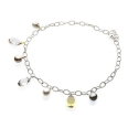 Серебряное ожерелье с жемчугом и кварцем Nasonpearl 2010 г инфо 12407r.