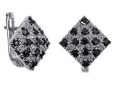 Серьги, серебро 925, оникс,циркон 003 01 21sk-00143 2010 г инфо 12444r.