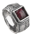 Кольцо из серебра Deno 01R135Gr 2010 г инфо 12605r.