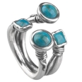 Кольцо из серебра Deno 01R213B 2010 г инфо 12614r.