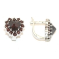 Серьги из серебра с гранатами Happy Garnets g2047 2010 г инфо 12629r.