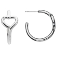 Серьги из серебра с бриллиантами Hot diamonds DE238 2009 г инфо 12635r.