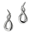 Серьги из серебра с бриллиантами Hot diamonds DE220 2009 г инфо 12647r.